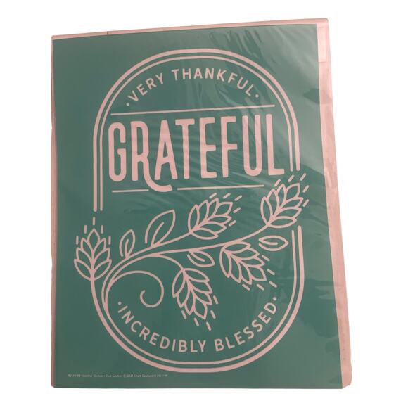 NWT Grateful  Chalk Couture 8.5 x 11  Reusable Transfer - Picture 1 of 3
